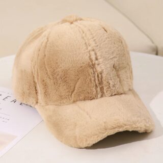 Casquette Beige Ultra Douce