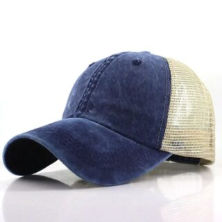Casquette Bleu Délavée Trucker