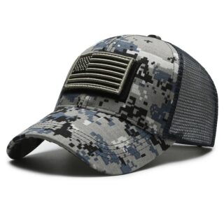 Casquette Camouflage Drapeau Américain