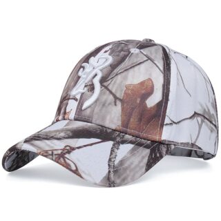 Casquette Chasse Browning Camouflage Blanc