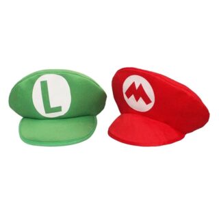 Casquette Cosplay Mario et Luigi