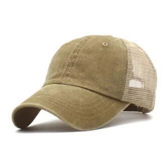 Casquette Kaki Délavée Trucker