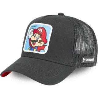 Casquette Noire Mario