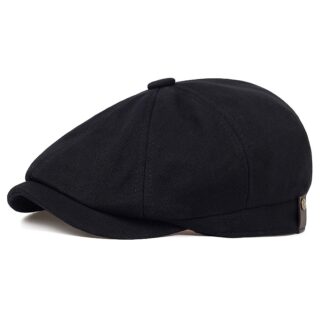 Casquette Noire Style Peaky Blinders