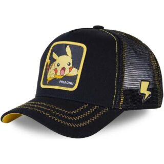 Casquette Pokémon Pikachu Noir