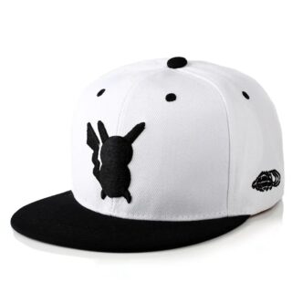 Casquette Snapback Blanche Pikachu