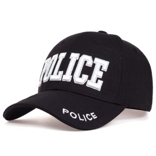 Casquette Style Baseball de Police