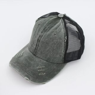 Casquette Trucker Grise Pour Femme