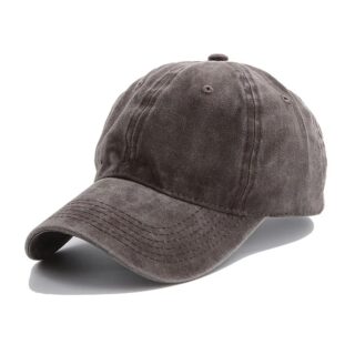 Casquette Vintage Gris Foncé