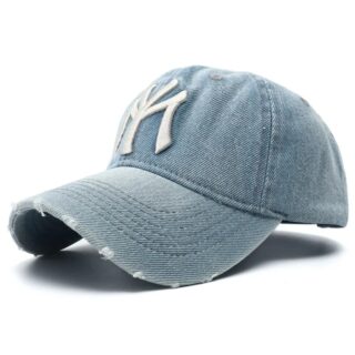 Casquette Vintage New-York en Jean
