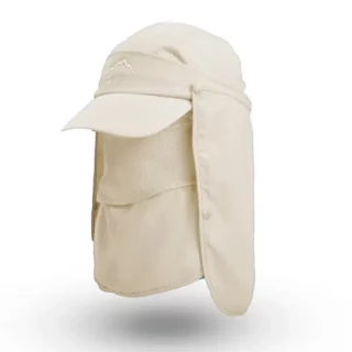 Casquette Anti-UV Blanc Cassé