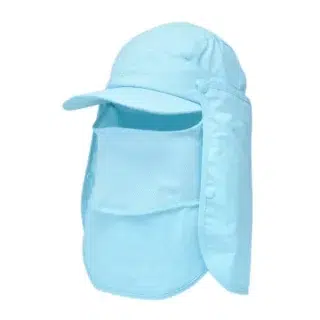 Casquette Anti-UV Bleu