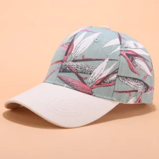 Casquette Baseball à Fleurs