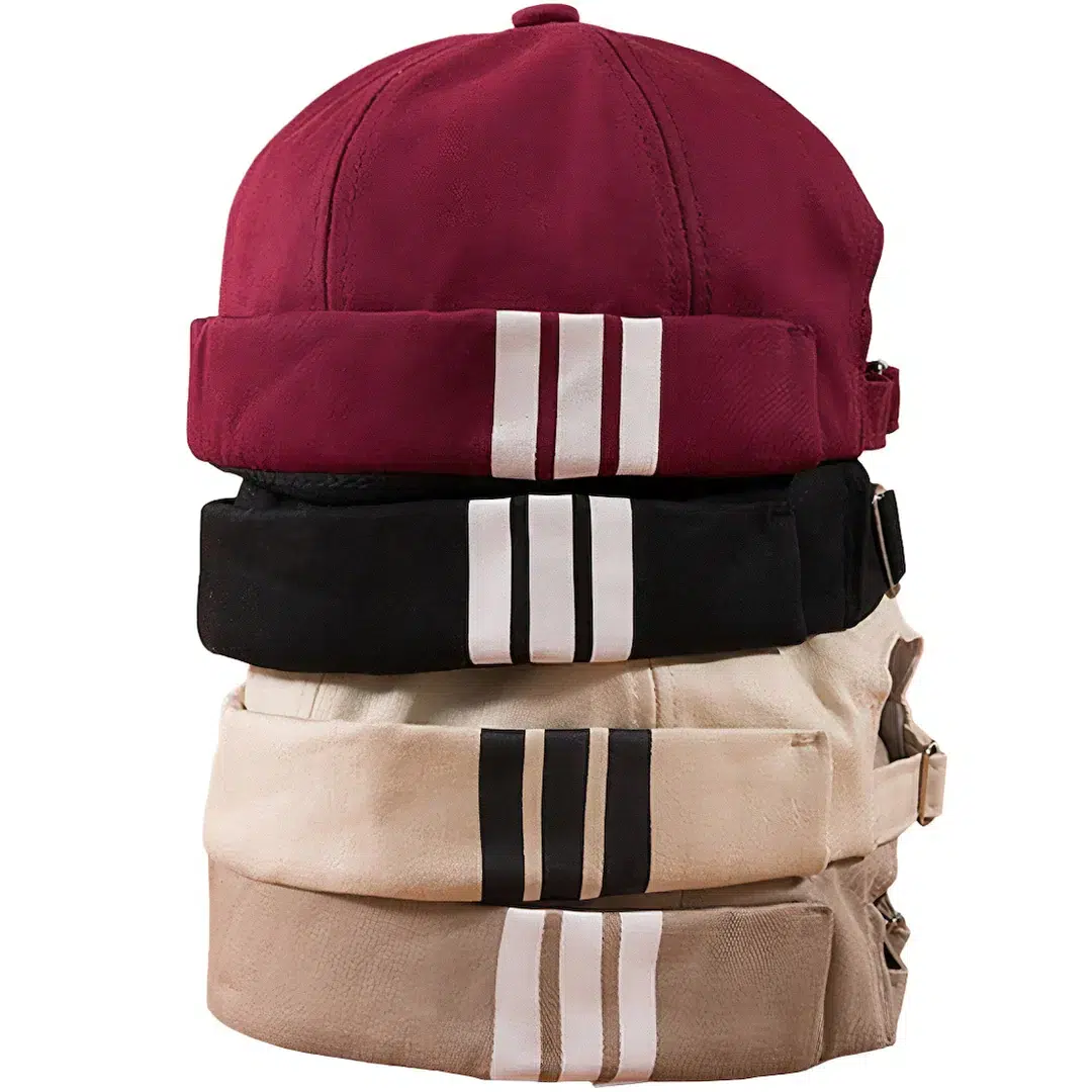 Casquette Docker Breton Rayé Casquette DOCKER BRETON RAYÉ