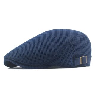 Casquette Gavroche Bleu Navy en Maille