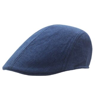 Casquette Plate Bleu