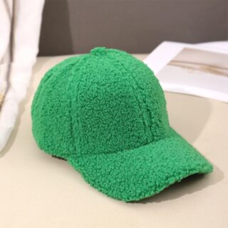 Casquette Verte en Laine