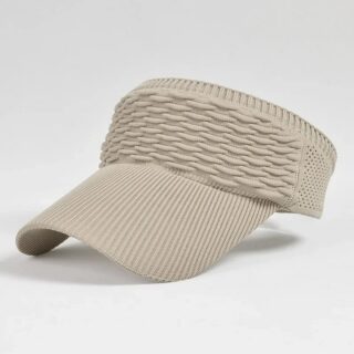 Casquette de Sport Beige Respirante