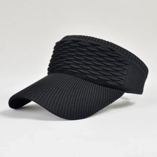 Casquette de Sport Noire Respirante