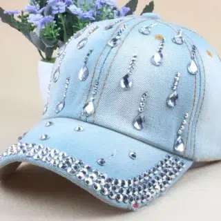 Casquette en Jeans Diamant